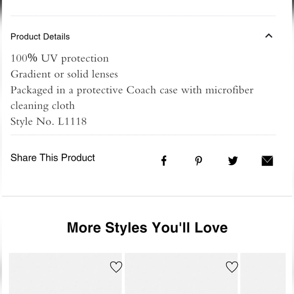 NWT Coach Sunglasses Oversized Pink Lens - Picture 4 of 5